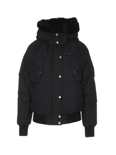 Cloud Padded Bomber Jacket Black - MOOSE KNUCKLES - BALAAN 1