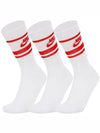 Sportswear Everyday Essential Crew Socks 3 Pack White - NIKE - BALAAN 2