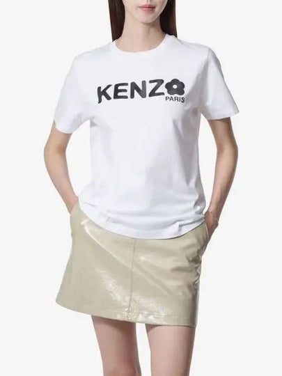 Boke Flower 2.0 Short Sleeve T-Shirt White - KENZO - BALAAN 2