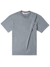 Y Project Printed cotton tshirt TS71S24 KHAKI - Y/PROJECT - BALAAN 9
