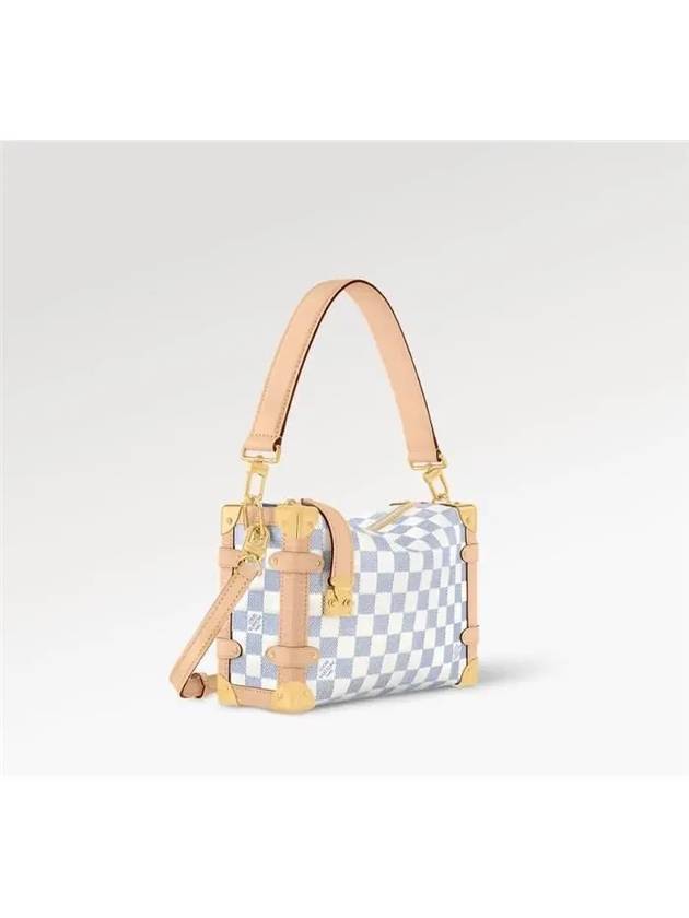 Side Trunk MM Shoulder Bag Blue - LOUIS VUITTON - BALAAN 3