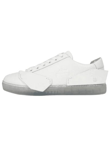 Shard Leather Low Top Sneakers White - A-COLD-WALL - BALAAN 1