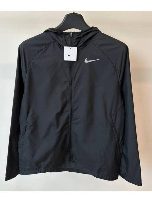 Running Windbreaker Jacket BV4871 010 Black MENS L Asian Fit - NIKE - BALAAN 1