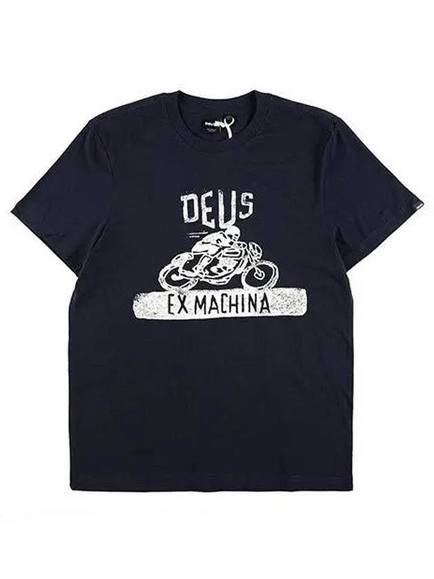 DMF241625A NVY OLD TURPS Men s Short Sleeve Tee 1138653 - DEUS EX MACHINA - BALAAN 1