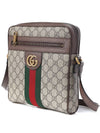 Men's Ophidia GG Small Messenger Bag Beige Ebony - GUCCI - BALAAN 3