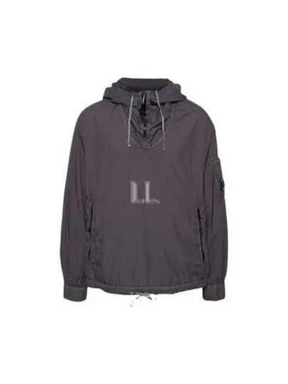 Taylon-L Half Zipped Hoodie Purple - CP COMPANY - BALAAN 2