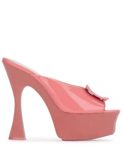 platform sandals heel pink - ROGER VIVIER - BALAAN 2