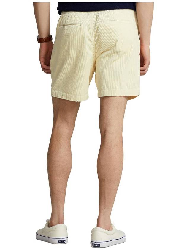 Cordyroy Prepster Shorts Cream - POLO RALPH LAUREN - BALAAN 3