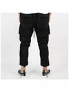 Dark Shadow Drawstring Cargo Track Pants Black - RICK OWENS - BALAAN 5