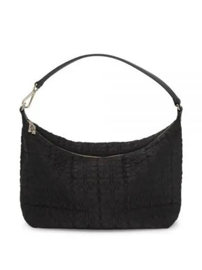 Butterfly Medium Shoulder Bag Black - GANNI - BALAAN 2