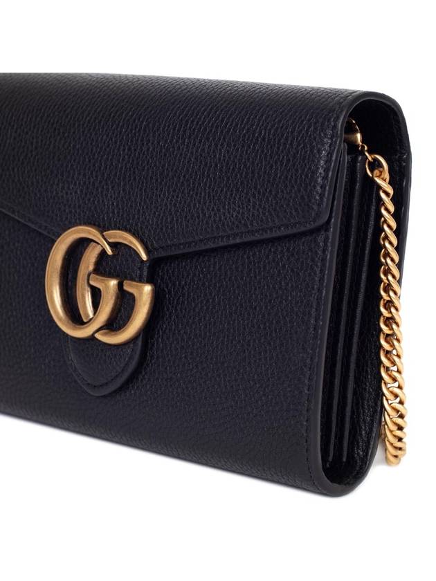 GG Marmont Chain Small Cross Bag Black - GUCCI - BALAAN 6