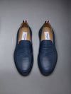 Classic Leather Penny Loafers Blue - THOM BROWNE - BALAAN 4