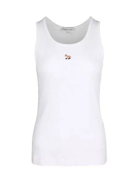 Cotton Baby Tank Top White - MAISON KITSUNE - BALAAN 2