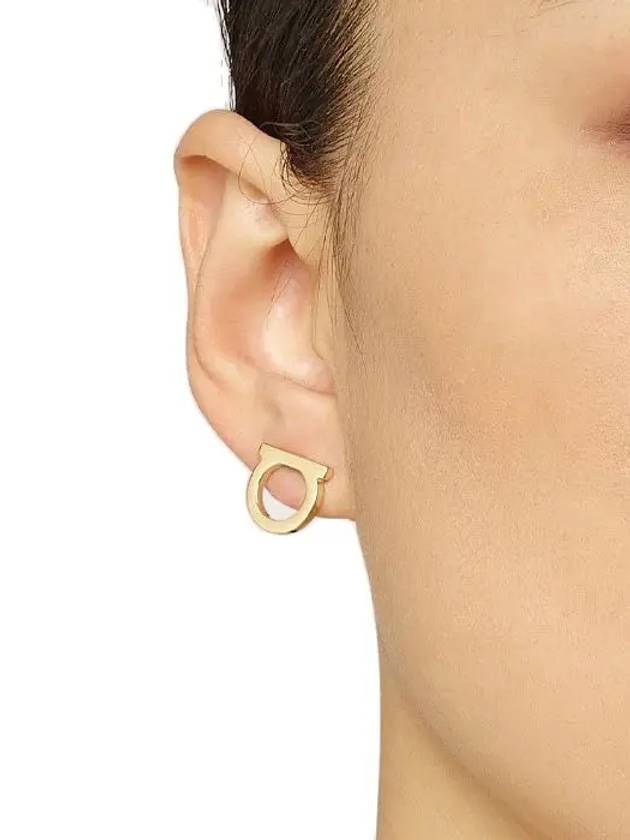 Gancini gold earrings 760119 - SALVATORE FERRAGAMO - BALAAN 4