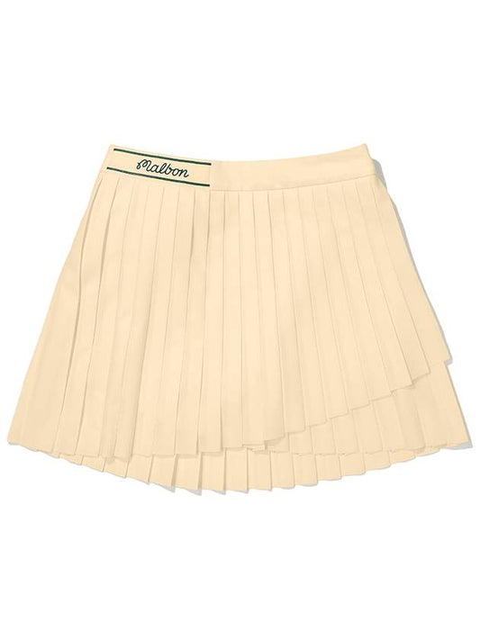 Mini Pouch Pleated Skirt LEMON WOMAN - MALBON GOLF - BALAAN 1