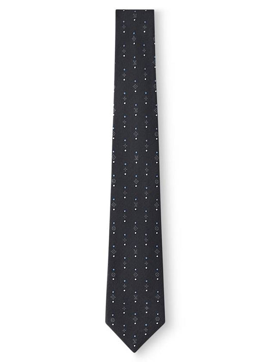 Men's Dot On Eclipse Tie Grey - LOUIS VUITTON - BALAAN 1