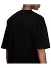 Fear of God Essential Patch Logo T Shirt Black - FEAR OF GOD ESSENTIALS - BALAAN 7