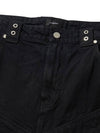 BIKER CUTTING JEANS BLACK - LIBERE - BALAAN 3