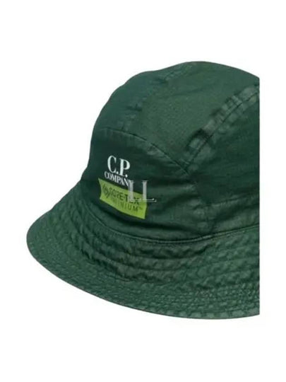 Logo Print Bucket Hat Green - CP COMPANY - BALAAN 2