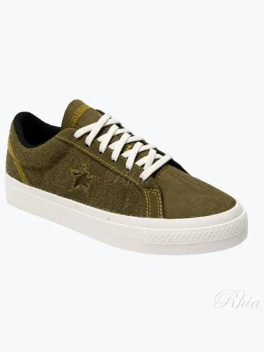 One Star Renew Remix Dark Moss Low Canvas Shoes 172349c - CONVERSE - BALAAN 1