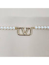 Garavani Pearls Necklace Gold - VALENTINO - BALAAN 7