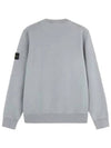 Compass Patch Cotton Sweatshirt Grey - STONE ISLAND - BALAAN 3