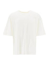 Boxy Short Sleeve T-Shirt Chalk - LEMAIRE - BALAAN 1