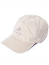 Embroidered Logo Ball Cap Ivory - LORO PIANA - BALAAN 3