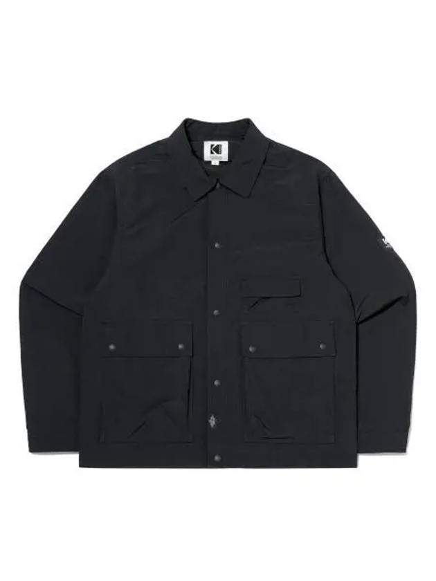 KODAK Monochrome Suplex Collar Jacket BLACK - KODO - BALAAN 1