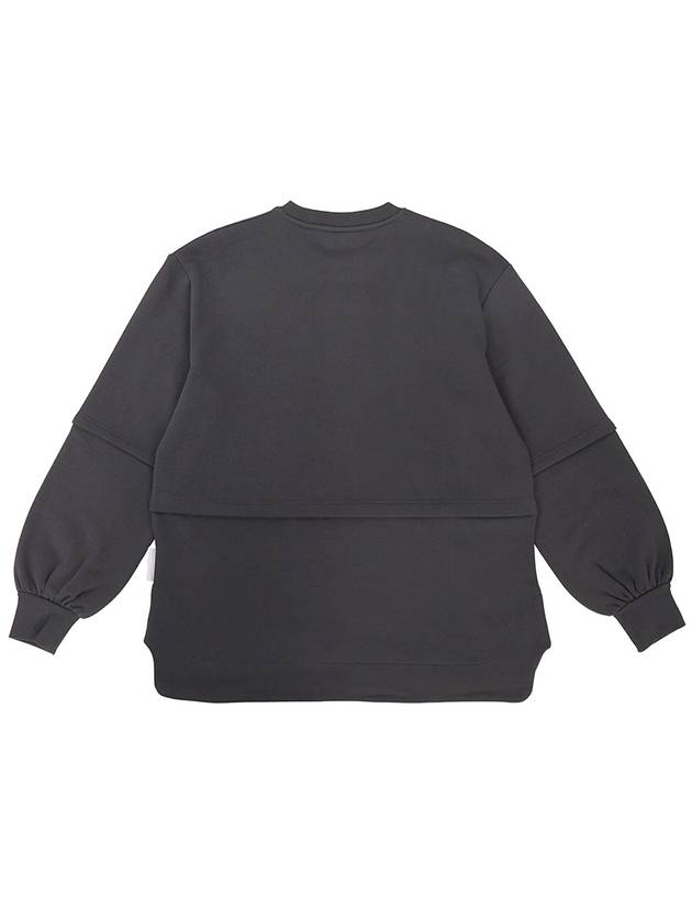 T3051 252 Women s Long Sleeve Brushed Sweatshirt Relaxed Fit - GANNI - BALAAN 2