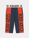 Women's Cycling Logo Print Shorts Navy - KENZO - BALAAN 3