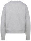 Fox Head Intarsia Comfort Knit Top Light Grey - MAISON KITSUNE - BALAAN 4