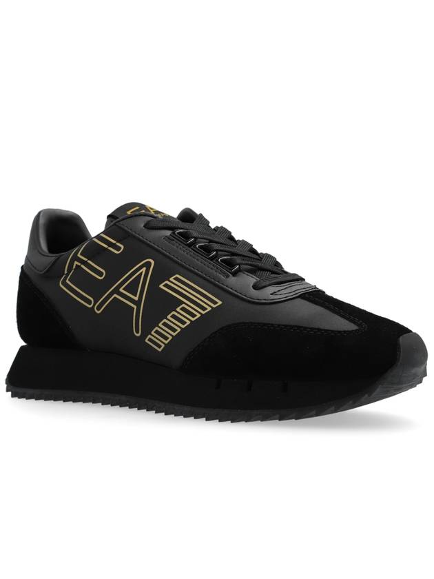 EA7 Emporio Armani Sports Shoes With Logo, Women's, Black - EMPORIO ARMANI - BALAAN 4