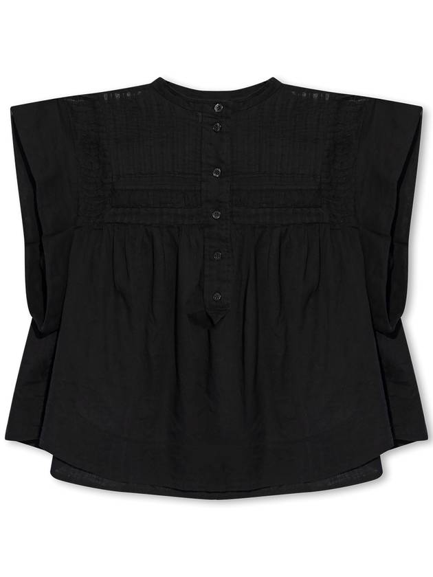 Marant Etoile ‘Leaza’ Top, Women's, Black - ISABEL MARANT - BALAAN 1