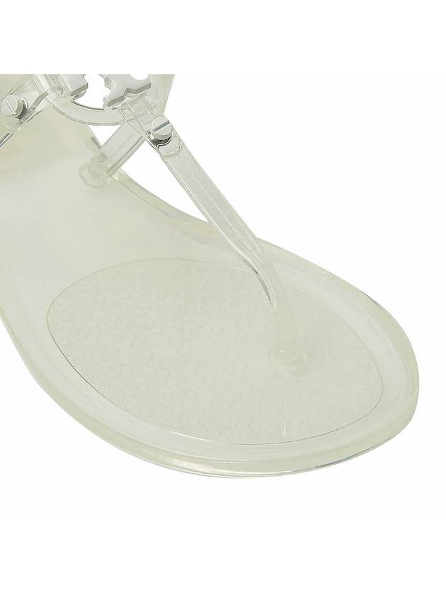 Mini Miller Jelly Flip Flops White - TORY BURCH - BALAAN 10