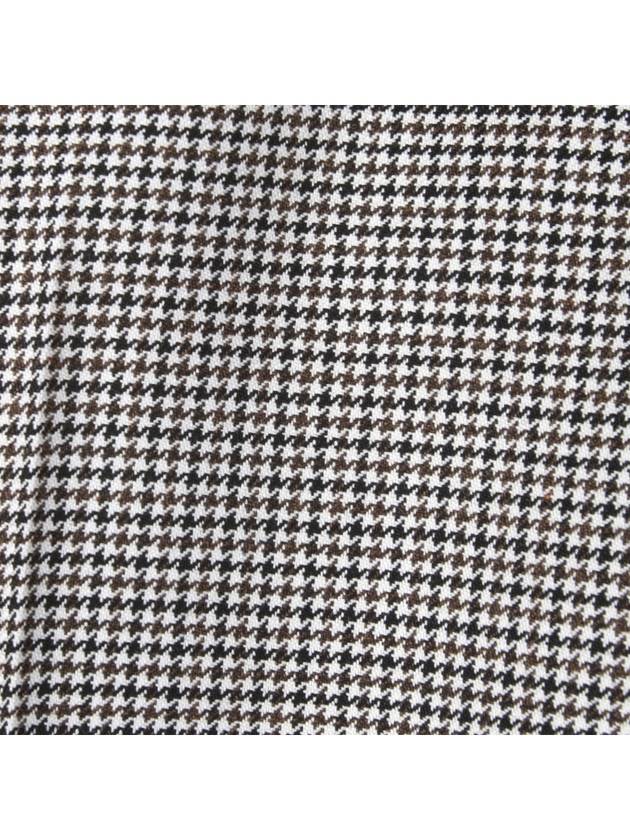 Super slim houndstooth check virgin wool pants - PT TORINO - BALAAN 6