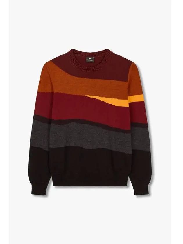 PS multi block cotton wool knit - PAUL SMITH - BALAAN 1