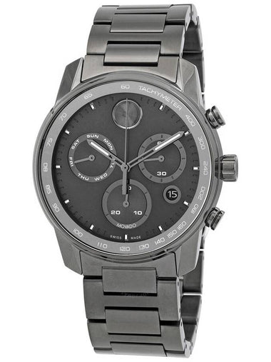 Movado Bold Verso Chronograph Quartz Gunmetal Dial Men's Watch 3600867 - MOVADO - BALAAN 1