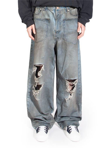 Bootcut Wide Jean Blue - BALENCIAGA - BALAAN 1