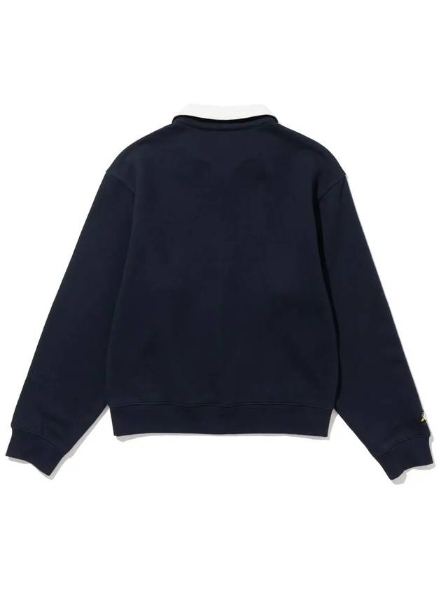 20ne Doug collar color scheme half zip-up sweatshirt NAVY - 20THHOLE - BALAAN 2