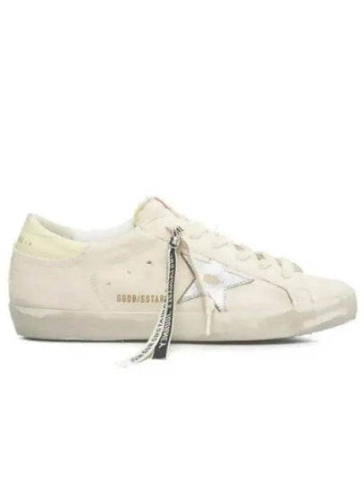 Superstar Canvas Low Top Sneakers Silver White - GOLDEN GOOSE - BALAAN 2