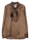 Tenebre silk shirt TENEBRE 014 - MAX MARA - BALAAN 10