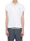 Embroidered ORB Polo Shirt White - VIVIENNE WESTWOOD - BALAAN 2