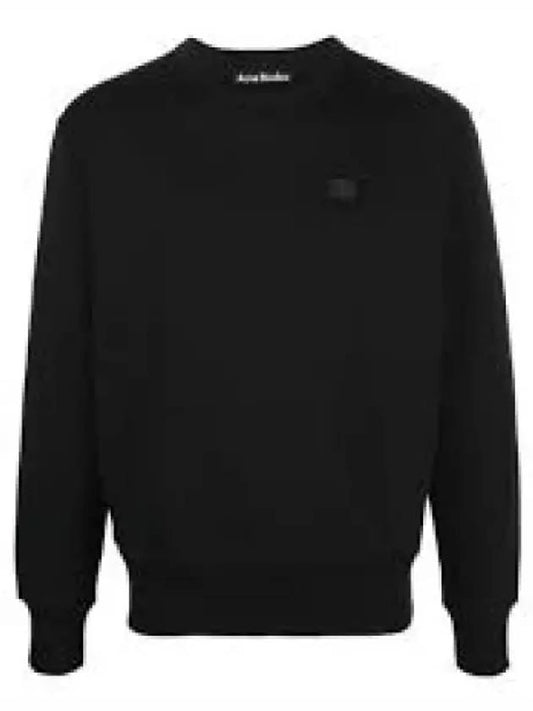 Men's Crewneck Sweatshirt Black - ACNE STUDIOS - BALAAN 2