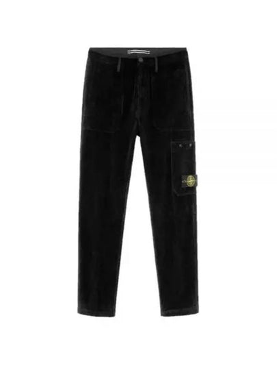 Stone Island Straight Pants 811532604V0029 Black - STONE ISLAND - BALAAN 2