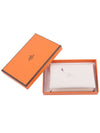 Calvi Card Wallet Ivory - HERMES - BALAAN 3