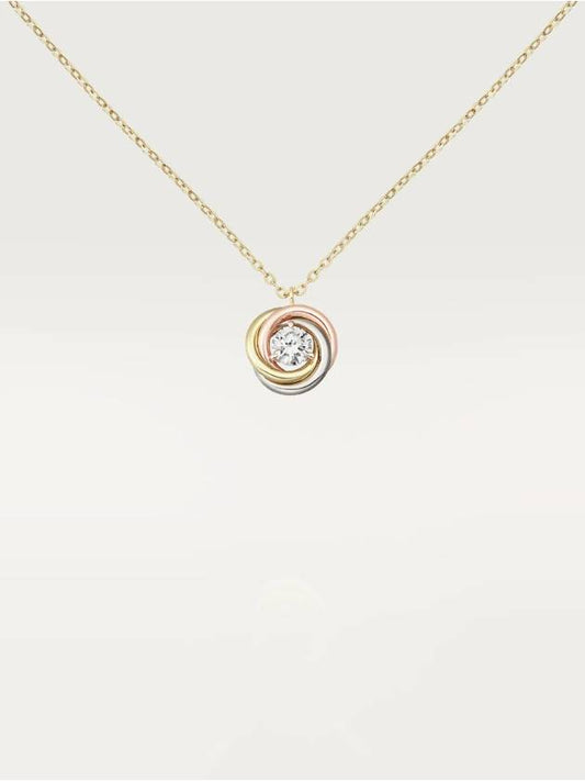 Trinity Necklace Diamond Setting Necklace Women - CARTIER - BALAAN 1