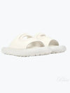 Twins Textile Leather Slide Slipper White - CAMPER - BALAAN 2