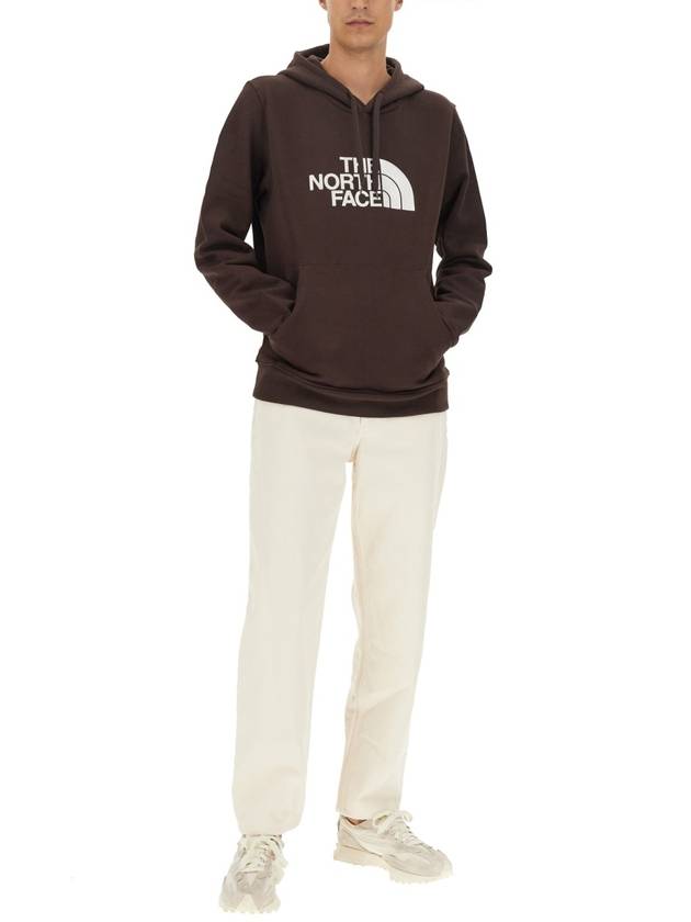 Hooded Sweatshirt NF00AHJY I0I1 BROWN - THE NORTH FACE - BALAAN 3