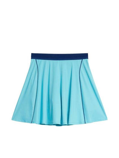 Women's Joyce Skirt Blue Curacao - J.LINDEBERG - BALAAN 2